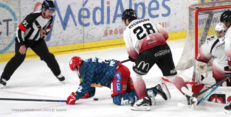 Photo hockey Ligue Magnus - Ligue Magnus : 44ème journée : Grenoble  vs Mulhouse - Les BDL invaincus à domicile