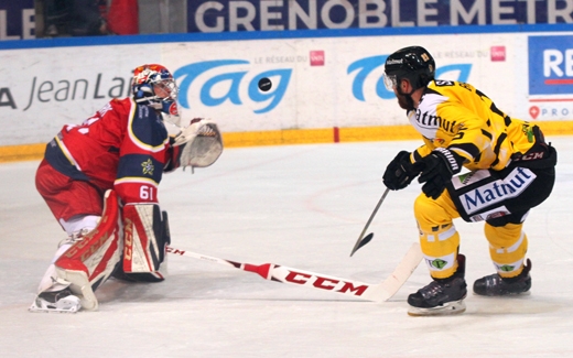 Photo hockey Ligue Magnus - Ligue Magnus : 44ème journée : Grenoble  vs Rouen - Grenoble - Rouen: toutes les incertitudes sont encore permises