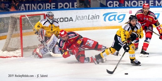 Photo hockey Ligue Magnus - Ligue Magnus : 44ème journée : Grenoble  vs Rouen - Grenoble - Rouen: toutes les incertitudes sont encore permises