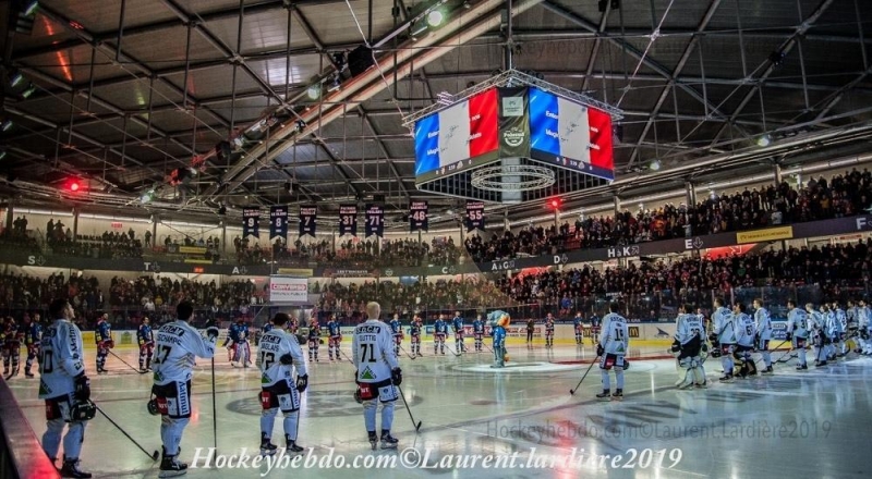 Photo hockey Ligue Magnus - Ligue Magnus : 44ème journée : Grenoble  vs Rouen - Un avant gout de play offs ! 