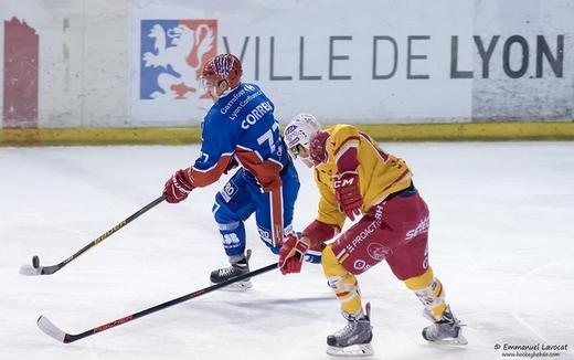 Photo hockey Ligue Magnus - Ligue Magnus : 44ème journée : Lyon vs Dijon  - LM : Les Ducs finissent par une victoire