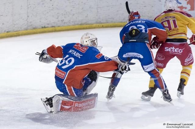 Photo hockey Ligue Magnus - Ligue Magnus : 44ème journée : Lyon vs Dijon  - LM : Les Ducs finissent par une victoire