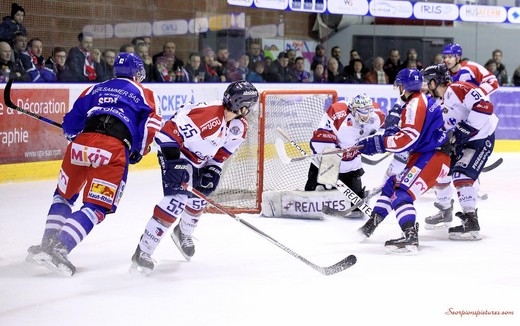 Photo hockey Ligue Magnus - Ligue Magnus : 44ème journée : Mulhouse vs Angers  - Les promus obtiennent le ticket d’or 