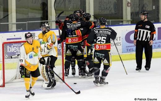 Photo hockey Ligue Magnus - Ligue Magnus : 44ème journée : Nice vs Strasbourg  - LM : Victoire importante pour Nice