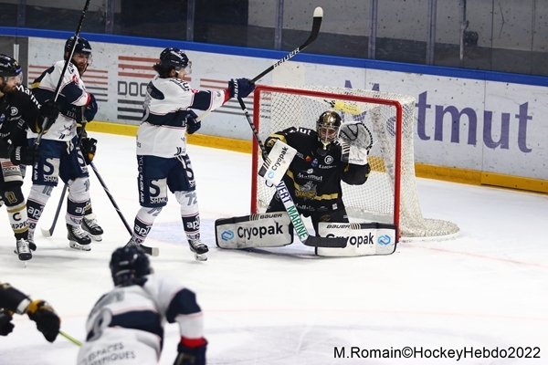 Photo hockey Ligue Magnus - Ligue Magnus : 44ème journée : Rouen vs Angers  - LM : Rouen voit s’éloigner la 2e place