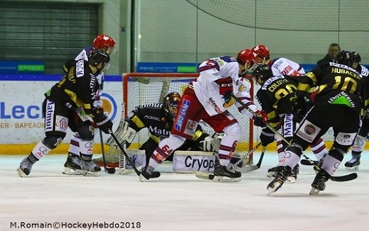 Photo hockey Ligue Magnus - Ligue Magnus : 44ème journée : Rouen vs Grenoble  - Une défaite pour conclure