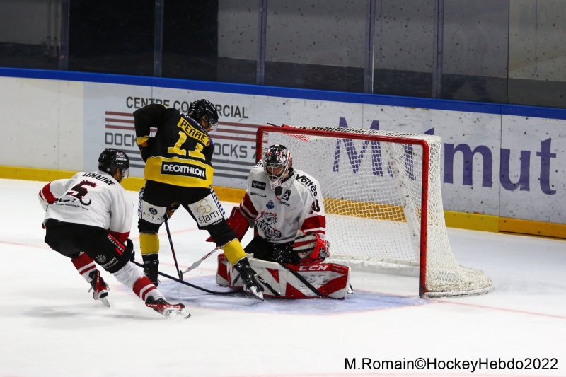 Photo hockey Ligue Magnus - Ligue Magnus : 4ème journée  : Rouen vs Bordeaux - Des dragons défaits par des boxers.