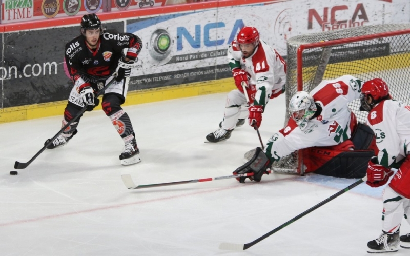 Photo hockey Ligue Magnus - Ligue Magnus : 4ème journée : Amiens  vs Cergy-Pontoise - Amiens a lancé sa saison
