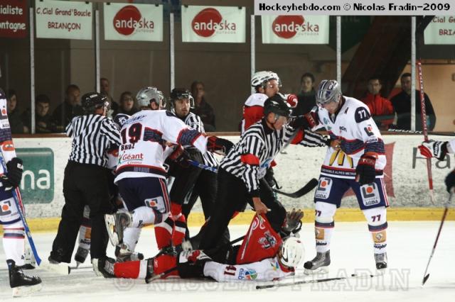 Photo hockey Ligue Magnus - Ligue Magnus : 4ème journée : Briançon  vs Grenoble  - Photos de la rencontre