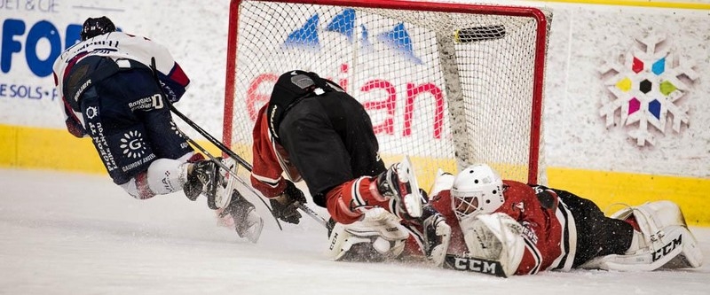 Photo hockey Ligue Magnus - Ligue Magnus : 4ème journée : Chamonix  vs Angers  - Des Pionniers renversants