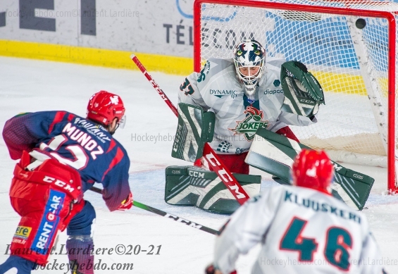 Photo hockey Ligue Magnus - Ligue Magnus : 4ème journée : Grenoble  vs Cergy-Pontoise - LM : Une courte tête d