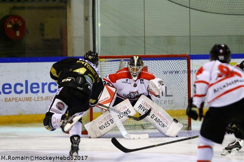 Photo hockey Ligue Magnus - Ligue Magnus : 4ème journée : Rouen vs Bordeaux - LM : Des buts et beaucoup de regrets.