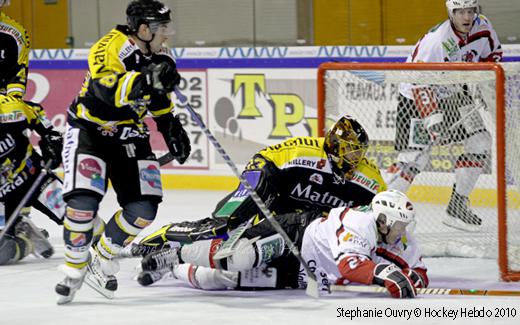 Photo hockey Ligue Magnus - Ligue Magnus : 4ème journée : Rouen vs Briançon  - Les Dragons se rassurent.