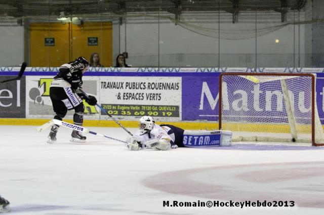 Photo hockey Ligue Magnus - Ligue Magnus : 4ème journée : Rouen vs Chamonix  - La preuve par six. 
