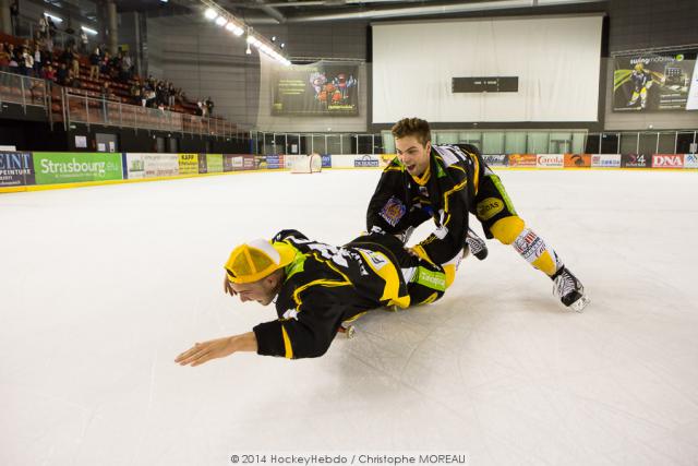 Photo hockey Ligue Magnus - Ligue Magnus : 4ème journée : Strasbourg  vs Caen  - Strasbourg déjoue le piège normand