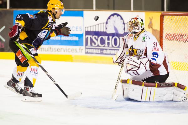 Photo hockey Ligue Magnus - Ligue Magnus : 4ème journée : Strasbourg  vs Morzine-Avoriaz - Morzine ne manque pas d