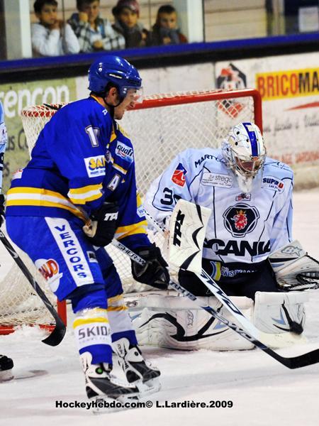 Photo hockey Ligue Magnus - Ligue Magnus : 4ème journée : Villard-de-Lans vs Angers  - Angers en leader 