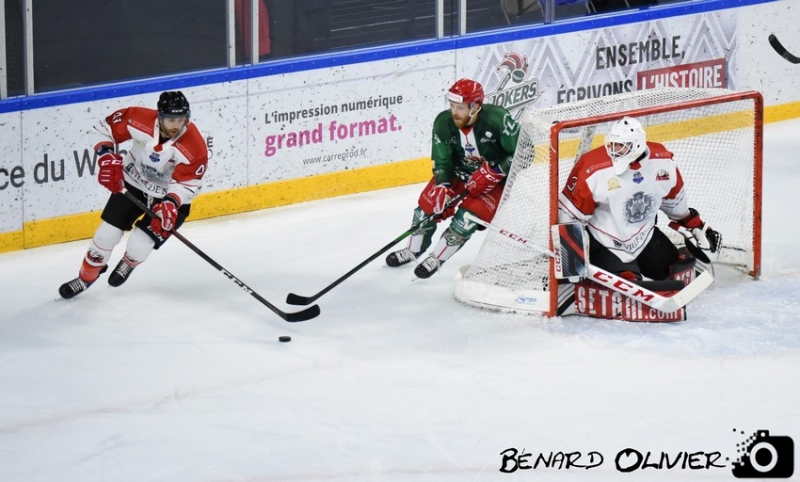 Photo hockey Ligue Magnus - Ligue Magnus : 5ème journée : Cergy-Pontoise vs Nice - Les Aigles renouent avec la victoire