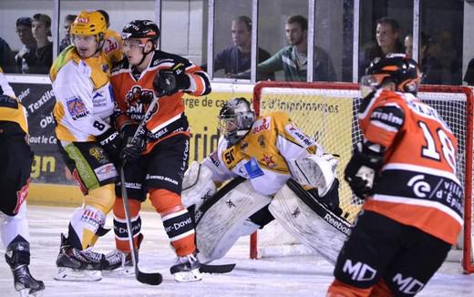 Photo hockey Ligue Magnus - Ligue Magnus : 5ème journée : Epinal  vs Strasbourg  - Un immense élan collectif !