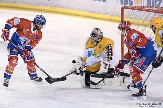 Photo hockey Ligue Magnus - Ligue Magnus : 5ème journée : Lyon vs Strasbourg  - Les Lions renouent avec la victoire