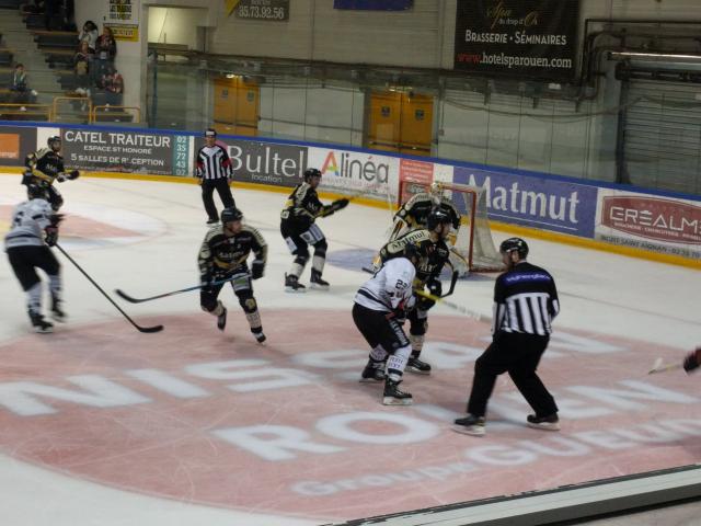 Photo hockey Ligue Magnus - Ligue Magnus : 5ème journée : Rouen vs Amiens  - Rouen confirme