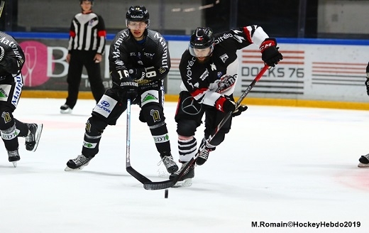 Photo hockey Ligue Magnus - Ligue Magnus : 5ème journée : Rouen vs Bordeaux - Des Dragons empruntés