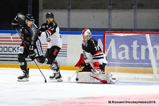 Photo hockey Ligue Magnus - Ligue Magnus : 5ème journée : Rouen vs Bordeaux - Des Dragons empruntés