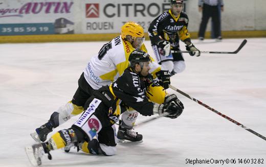 Photo hockey Ligue Magnus - Ligue Magnus : 5ème journée : Rouen vs Strasbourg  - Des Dragons surpuissants