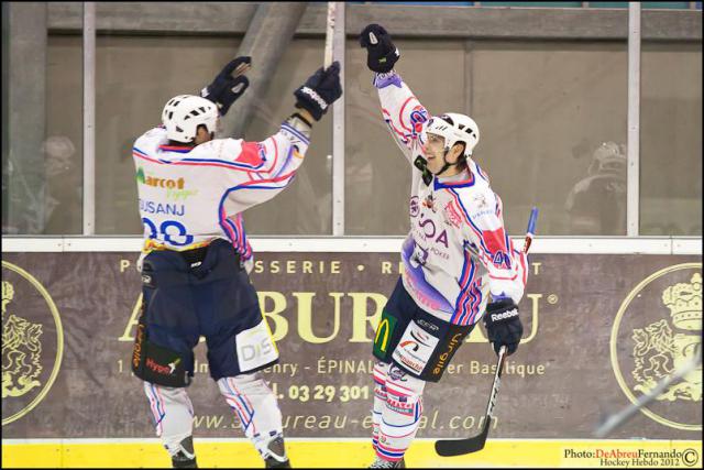 Photo hockey Ligue Magnus - Ligue Magnus : 6ème journée  : Epinal  vs Grenoble  - Epinal fait tomber le leader !