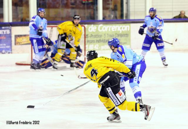 Photo hockey Ligue Magnus - Ligue Magnus : 6ème journée  : Villard-de-Lans vs Rouen - Rouen remonte la pente ! 