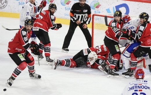 Photo hockey Ligue Magnus - Ligue Magnus : 6ème journée : Amiens  vs Lyon - Amiens vs Lyon : Retour en images