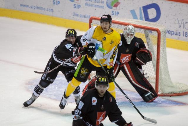 Photo hockey Ligue Magnus - Ligue Magnus : 6ème journée : Amiens  vs Strasbourg  - Un match plat mais suffisant pour les Gothiques
