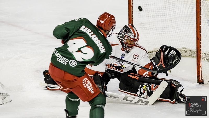Photo hockey Ligue Magnus - Ligue Magnus : 6ème journée : Cergy-Pontoise vs Nice - Victoire avec les tripes pour Cergy