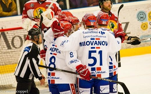 Photo hockey Ligue Magnus - Ligue Magnus : 6ème journée : Chamonix / Morzine vs Lyon - Souffrance…