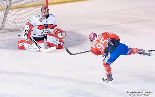 Photo hockey Ligue Magnus - Ligue Magnus : 6ème journée : Lyon vs Briançon  - Les Lions n’ont pas eu peur du diable