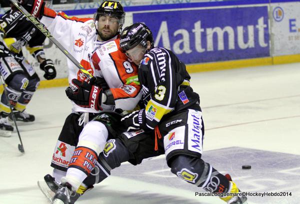 Photo hockey Ligue Magnus - Ligue Magnus : 6ème journée : Rouen vs Amiens  - LM : Un derby tout feu tout flamme.