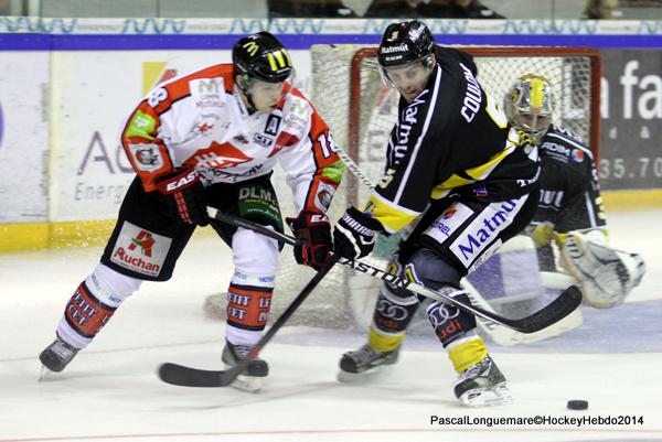 Photo hockey Ligue Magnus - Ligue Magnus : 6ème journée : Rouen vs Amiens  - LM : Un derby tout feu tout flamme.