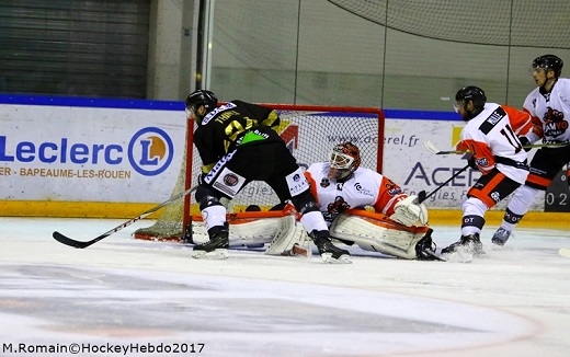 Photo hockey Ligue Magnus - Ligue Magnus : 6ème journée : Rouen vs Epinal  - Pas si simple !