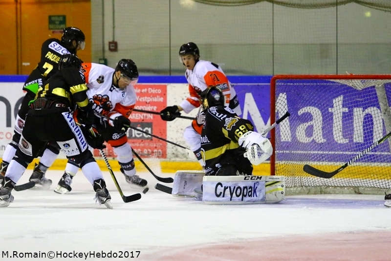 Photo hockey Ligue Magnus - Ligue Magnus : 6ème journée : Rouen vs Epinal  - Pas si simple !