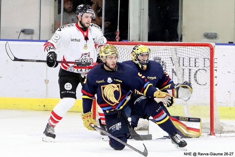 Photo hockey Ligue Magnus - Ligue Magnus : 6Ã¨me journÃ©e  : Nice vs Bordeaux - les Aigles font tomber le champion