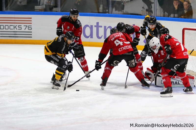 Photo hockey Ligue Magnus - Ligue Magnus : 6Ã¨me journÃ©e  : Rouen vs Amiens  - Les Dragons s’imposent dans un derby sans saveur.