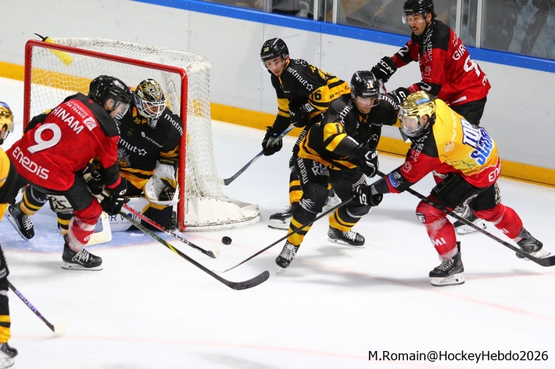 Photo hockey Ligue Magnus - Ligue Magnus : 6Ã¨me journÃ©e  : Rouen vs Amiens  - Les Dragons s’imposent dans un derby sans saveur.