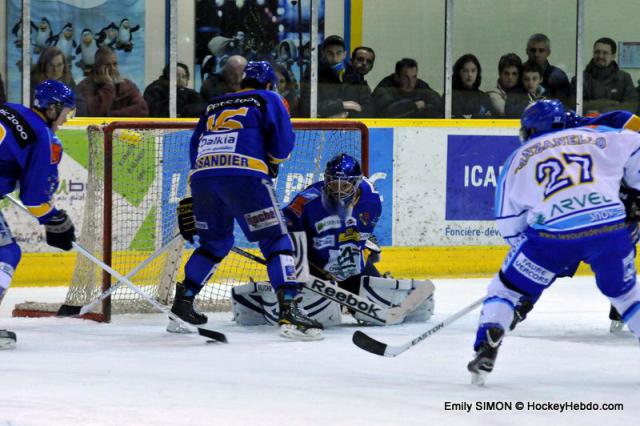 Photo hockey Ligue Magnus - Ligue Magnus : 7ème journée  : Dijon  vs Villard-de-Lans - Les sanglots longs des violons de l