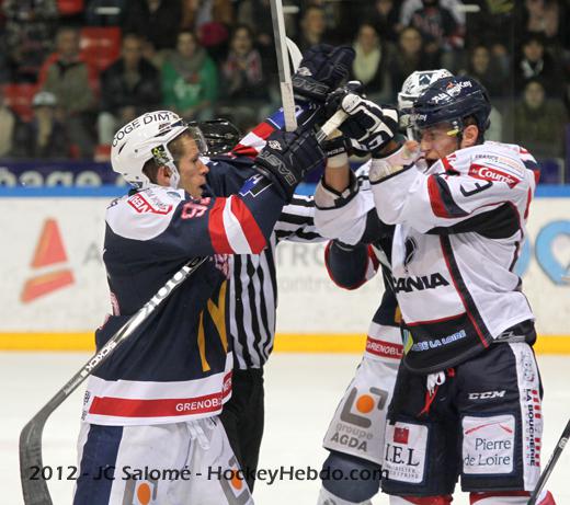 Photo hockey Ligue Magnus - Ligue Magnus : 7ème journée  : Grenoble  vs Angers  - Angers à l’usure 