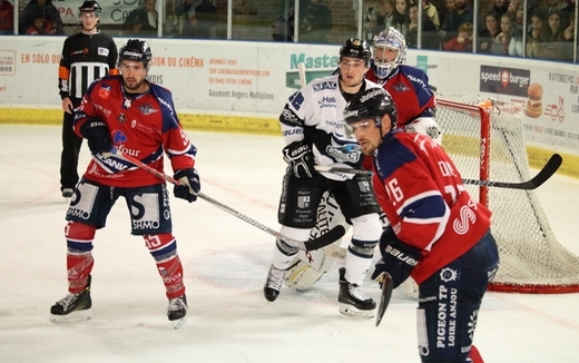Photo hockey Ligue Magnus - Ligue Magnus : 7ème journée : Angers  vs Gap  - Les Rapaces volent plus haut que les Ducs
