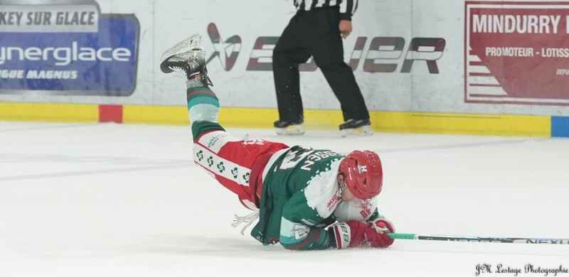 Photo hockey Ligue Magnus - Ligue Magnus : 7ème journée : Anglet vs Cergy-Pontoise - Les Jokers signent une 5ème victoire