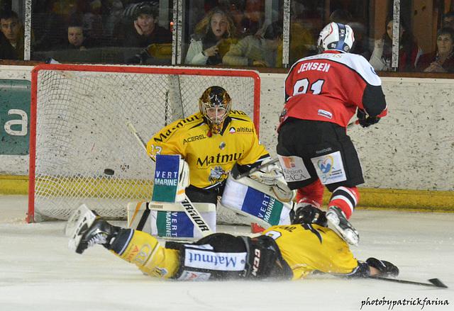 Photo hockey Ligue Magnus - Ligue Magnus : 7ème journée : Briançon  vs Rouen - Briançon manque une occasion