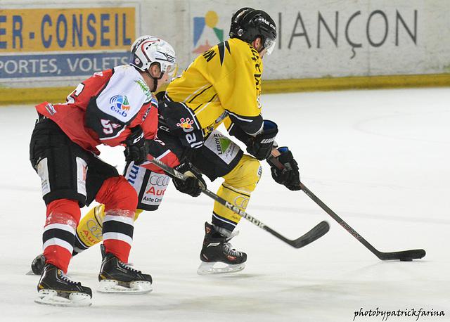 Photo hockey Ligue Magnus - Ligue Magnus : 7ème journée : Briançon  vs Rouen - Briançon manque une occasion