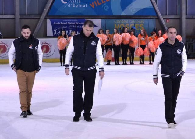 Photo hockey Ligue Magnus - Ligue Magnus : 7ème journée : Epinal  vs Caen  - Deux points, c