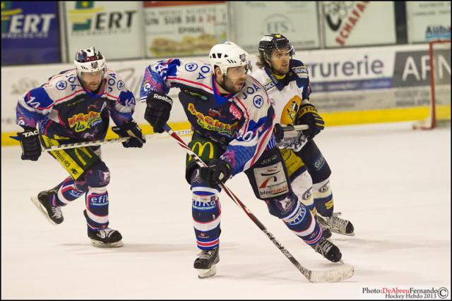 Photo hockey Ligue Magnus - Ligue Magnus : 7ème journée : Epinal  vs Chamonix  - Comme on se retrouve !